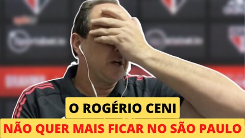 URGENTE: Rogério pede demissão do São Paulo