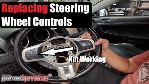 How to Replace Steering Wheel Control Buttons | AnthonyJ350