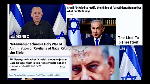 Netanyahu Declares War On Non Jews Exposes Israel USA Dual Citizenship Danger Blinken Schumer Schiff