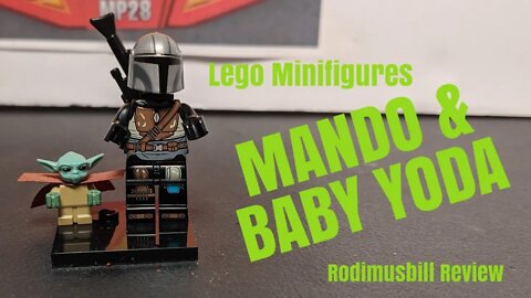 Lego MANDO & BABY YODA Star Wars Minifigures Review