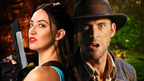 Lara Croft vs Indiana Jones. Epic Rap Battles Of History