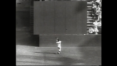 September 29, 1954 - Willie Mays Makes "The Catch" in Game One of World Series