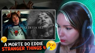 REACT - Eu Não Fugi Dessa Vez I Eddie Munson (Stranger Things 4 temporada)