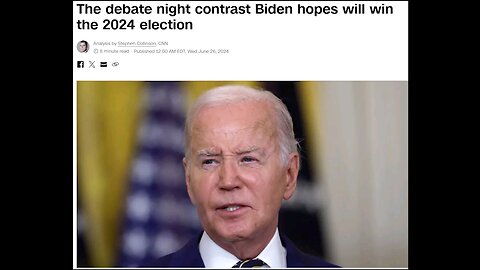 Democrat Shattered Expectations about Trump Biden Debate