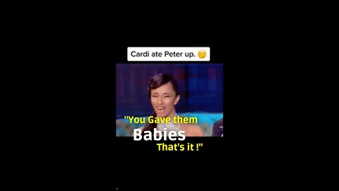 Cardi B Go at Peter #shorts