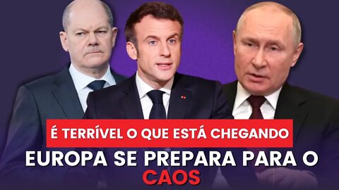 Europa se prepara para o "Cenário do Juízo Final". Caiu mais um e Macron avisa franceses