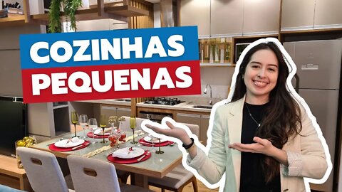 9 DICAS para COZINHA PLANEJADA PEQUENA para APARTAMENTO | Cozinha Planejada para Apartamento