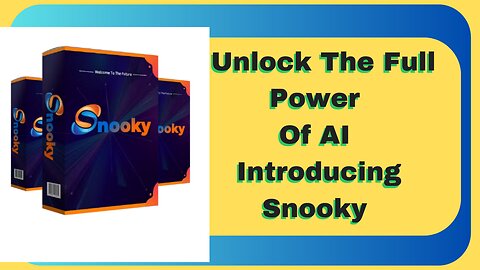 Snooky A.I Review Unlock The Full Power Of AI Introducing Snooky