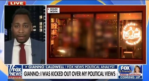 Gianno Caldwell KICKED OUT Of Restaurant For Being A Black Conservative