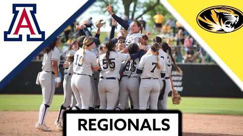 Arizona vs #15 Missouri Softball Highlights (Regionals) | 2022 College Softball Highlights