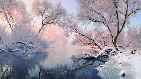 Soothing Winter Fantasy Music - Ice Shimmers | Beautiful, Cold, Selkies ★252