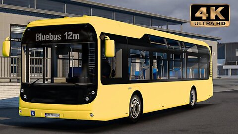 Electric Bollore BlueBus | ETS2 Mods 1.45