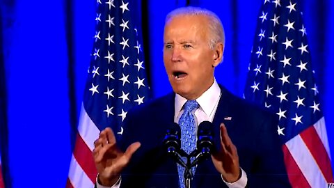 Angry Joe Biden Declares 2022 Victory