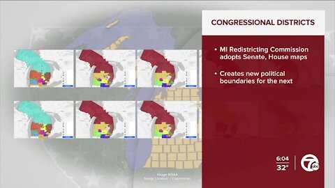 Michigan redistricting panel OKs US House, legislative maps