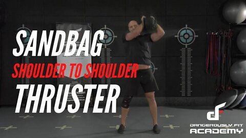 Sandbag Shoulder to Shoulder Thrusters (Demonstration)