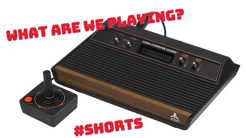 Atari 2600 - What Are We Playing? #Shorts