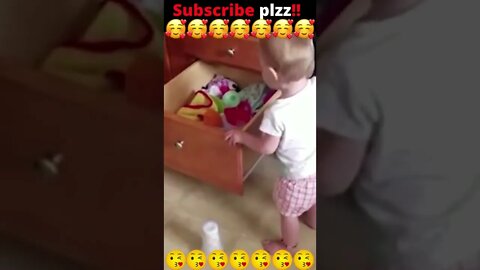 #funnybaby #cutebaby 😍😜😍🤗#2022 #shorts #shortvideo #funny #cute #kids😘 #love #comedy #compilation😜