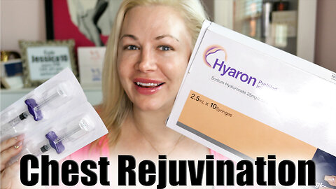 Hyaron Meso Therapy in my Chest to Correct Side Sleeping Wrinkles| Code Jessica10 Saves you Money!