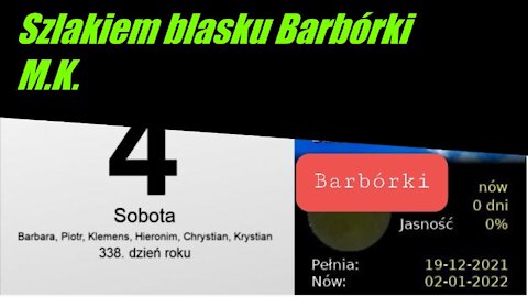 Szlakiem blasku Barbórki