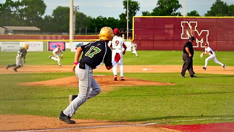 High School Baseball| Great Second Base Double Play