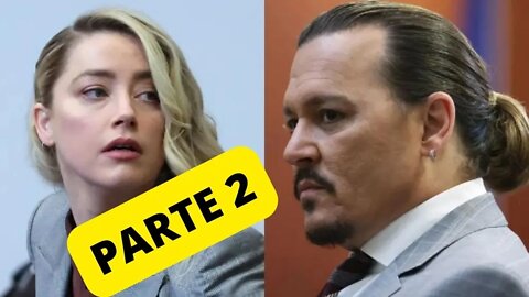 JULGAMENTO DE JOHNNY DEPP E AMBER- Vazou o áudio PARTE 2