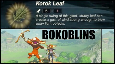 KOROK LEAVES & BOKOBLINS | Breath of the Wild - YOU CHOOSE | Zelda BotW | Basement | S3E23