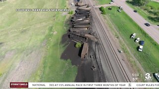 Train derailment near Gothenburg; Nebraska State Patrol says no injuries