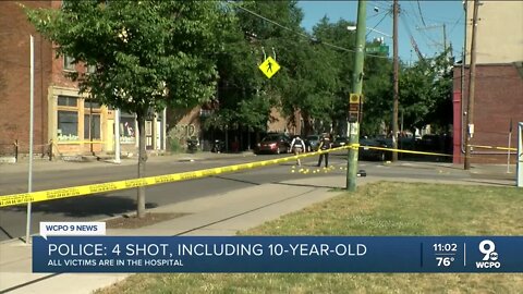 Over-the-Rhine residents nervous, scared after 4 shot, including 10-year-old, in broad daylight