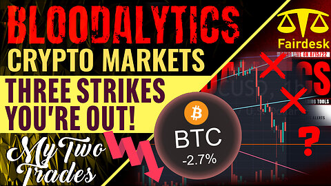 EMERGENCY STREAM: BRACE FOR IMPACT! Bitcoin CRACKS Key Levels (Three Strikes & You're Out!)