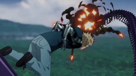 Genos King Bang and Saitama vs Elder Centipede _ One Punch Man Season 2 HD