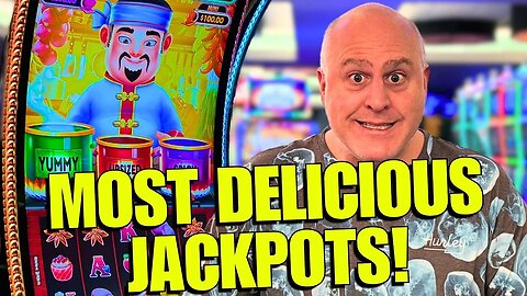 ALL THESE JACKPOTS TASTE SO GOOD!