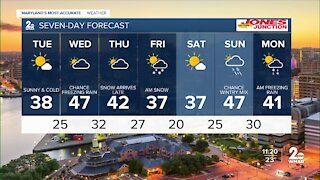 WMAR-2 News Weather at 11