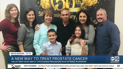 Valley man shares success with new prostate cancer procedure