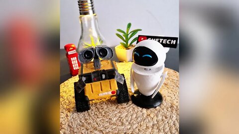 Eve 3D Print from Wall-E Movie #shorts #walle #eve #disneypixar #3dprinted #disney #pixar