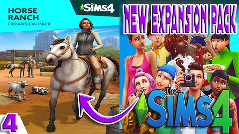 Sims 4 New Horse Ranch Expansion Pack | Ep. 4