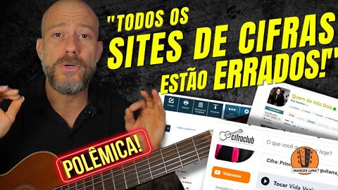 [Polêmica] Todos os sites de cifras da internet estão errados! E eu posso provar!