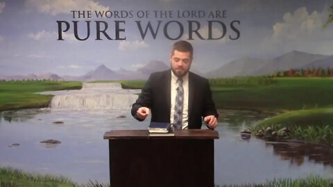 Blue Holiness - Pastor Jonathan Shelley | Pure Words Baptist Church