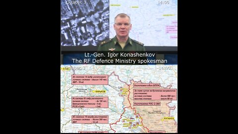 03.10.22 ⚡️ Russian Defence Ministry report on the progress of the deNAZIfication of Ukraine