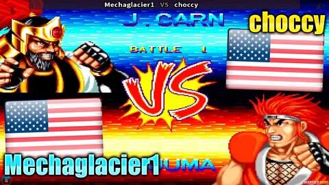 World Heroes 2 (Mechaglacier1 Vs. choccy) [U.S.A. Vs. U.S.A.]