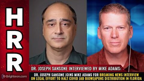 Dr. Joseph Sansone - Legal effort to HALT covid jab bioweapons distribution in Florida