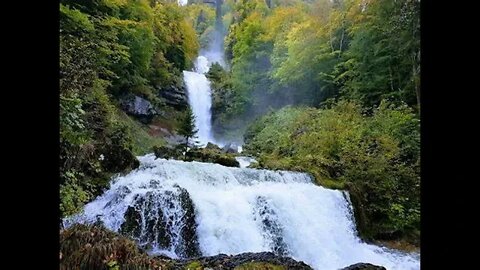 Relaxing Waterfall Sounds for Sleep | Fall Asleep & Stay Sleeping with Water White Noise | 1 Hr.