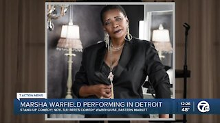 Comedian Marsha Ward performing at Eastern Market this weekend