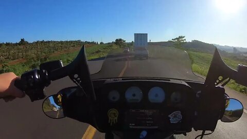 Americano na ESTRADA por ai ep#01: Viagem de Moto Custom: 1000kms em um dia