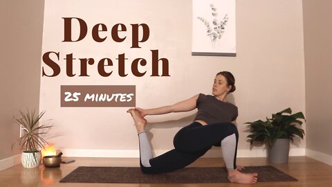 Deep Stretch Yoga | 25 min Feel Good Slow Flow