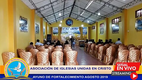 AYUNO DE FORTALECIMIENTO AGOSTO 2019