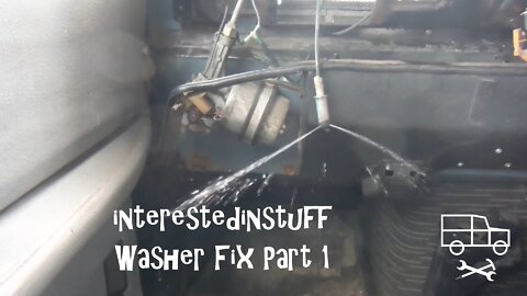 interestedinstuff - A fix to the Landy Windshield Washer Jet - Pt1 Temporary solution