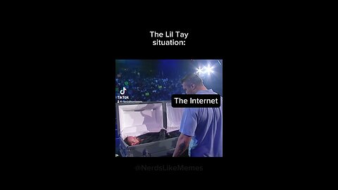 What is going on?!? . . . . . . #liltay #tay #wwe #randyorton #undertaker #funny #rap