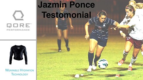 Professional Soccer Player Jazmin Ponce | Qore Performance® Athlete Testimonial