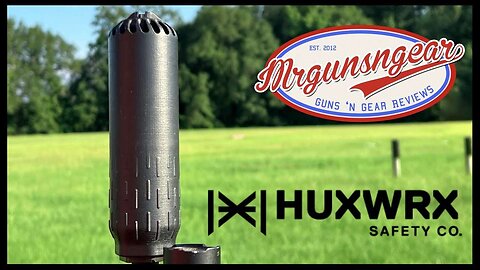 HUXWRX FLOW556K 3D Printed Compact Silencer Review