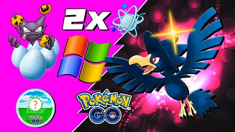 MURKROW SHINY! Hora do Holofote! SPOTILIGHT! Dobro de Experiência (XP) ao EVOLUIR Pokémon!